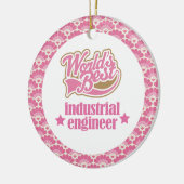World's Best Industrial Engineer Gift Ornament (Links)