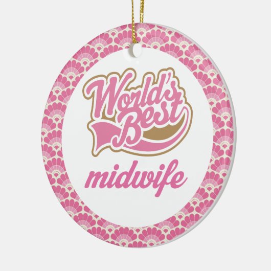 World's Best Midwel Gift Ornament (Links)