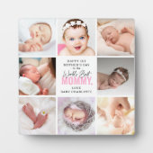 'Worlds Best MMammie' 1ste Moederdag keepomwille Fotoplaat (Voorkant)