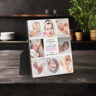 'Worlds Best MMammie' 1ste Moederdag keepomwille Fotoplaat