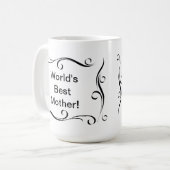 'World's Best Moeders'-mok Koffiemok (Voorkant links)