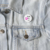 World's best mom button (In situ)