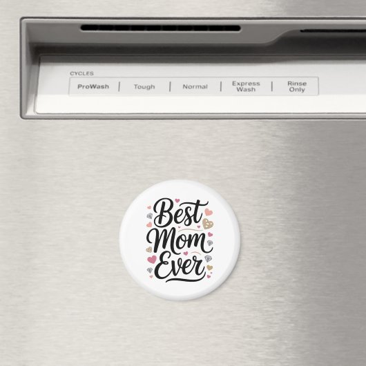 World's Best Mom Diamonds Magneet (Insitu (Vaatwasser))