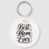 World's Best Mom Diamonds Sleutelhanger (Voorkant)