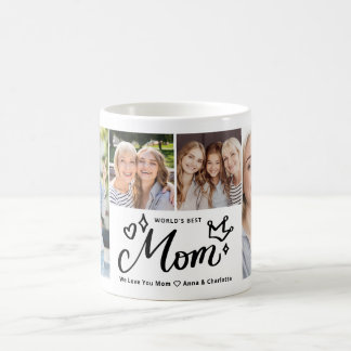 World's Best Mom Ever Photo Collage Mother's Day Koffiemok