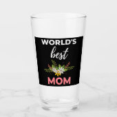 World's Best Mom Glas (Voorkant)