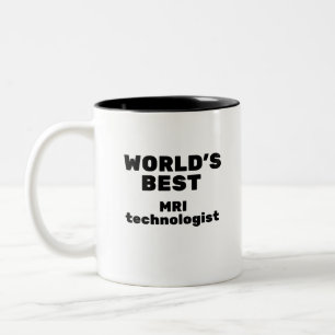 World's Best MRI Technologist Tweekleurige Koffiemok