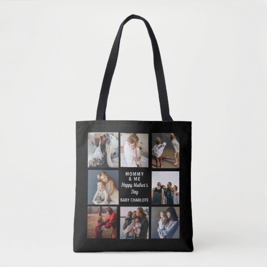 'Worlds Best Mummy' 1e Moederdag Keepsake Tote Bag (Voorkant)