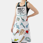 "World's Best Pap" Gezegde DIY Enthusiast Tools Schort (Insitu)