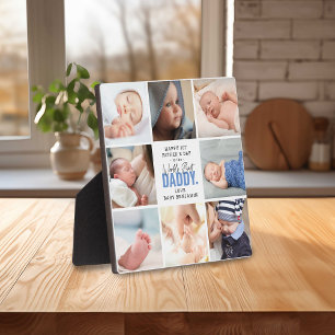 'Worlds Best Papa' 1st Vaderdag Keepomwille Fotoplaat