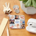 'Worlds Best Papa' 1st Vaderdag Keepomwille Sleutelhanger<br><div class="desc">Creëer je eigen speciale eerste Vaderdag keepsake cadeau met deze schattige fotocollage dubbelzijdige sleutelhanger. Met 8 trendy insta vierkante foto's en de tekst 'Happy 1st Vaderdag to the World's Best Daddy' - Love from (ADD NAME). FOTO TIP - Snijd foto's bij, zodat het onderwerp in het midden staat voordat u...</div>