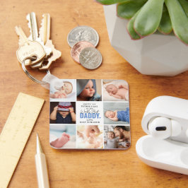 'Worlds Best Papa' 1st Vaderdag Keepomwille Sleutelhanger