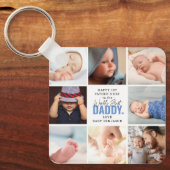 'Worlds Best Papa' 1st Vaderdag Keepomwille Sleutelhanger (Voorkant)