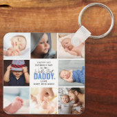 'Worlds Best Papa' 1st Vaderdag Keepomwille Sleutelhanger (Achterkant)