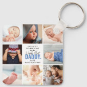'Worlds Best Papa' 1st Vaderdag Keepomwille Sleutelhanger (Achterkant)
