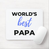 World's Best Papa Bl Muismat (Met muis)