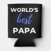 World's Best Papa Blikjeskoeler (Voorkant)