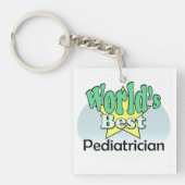 World's best Pediatrician Sleutelhanger (voorkant)