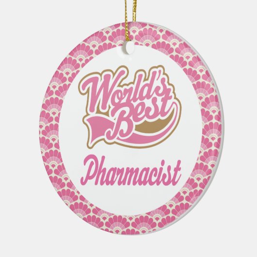 World's Best Pharmacist Gift Ornament (Links)