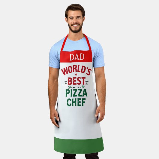 World's Best Pizza Chef - personalized Schort (Gedragen)