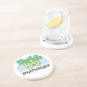 World's best Psychologist Zandsteen Onderzetter (Zijkant)