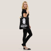 Worlds Best Rabbit Mam Bunny Moeder Tote Bag (Op model)