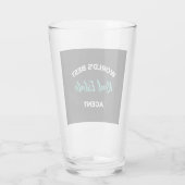 World's Best Real Estate Agent Glas (Achterkant)