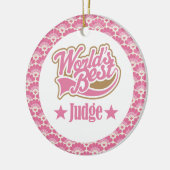 World's Best Rechter Gift Ornament (Links)