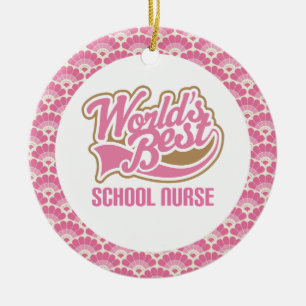 World's Best School Nurse Gift Ornament