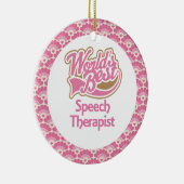 World's Best Speech Therapist Gift Ornament (Rechts)
