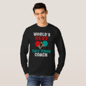 Worlds best Table Tennis Coach T-shirt (Voorkant volledig)