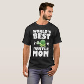 Worlds Best Turtle Mom Owner Lover Gift T-shirt (Voorkant volledig)