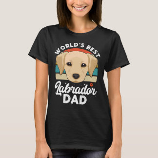 World's Beste Labrador Retriever Papa T-shirt