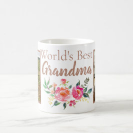 WORLDS BESTE NANA MET 2 FOTO'S KOFFIEMOK