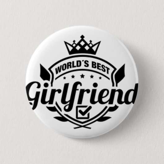 WORLDS BESTE VRIENDIN RONDE BUTTON 5,7 CM (Voorkant)