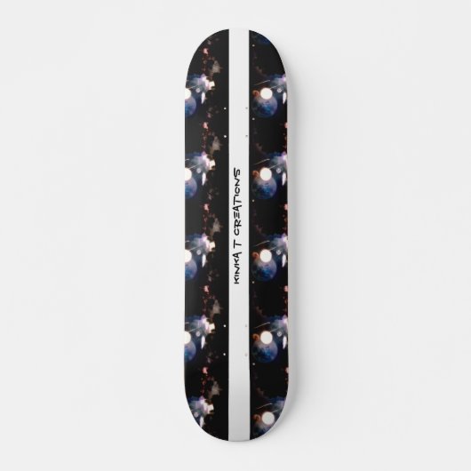 Worlds Collide Skateboard Deck 7 ¾" (Voorkant)