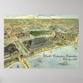 World's Columbian Exposition, Chicago, 1893 Poster (Voorkant)