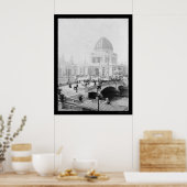 World's Columbian Exposition in Chicago 1893 Poster (Keuken)