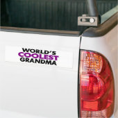 Worlds Coolest Grandma Bumpersticker (Op Truck)