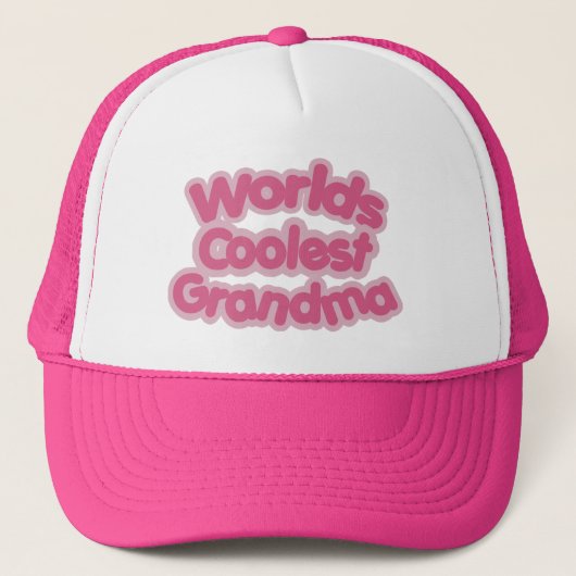 Worlds Coolest Grandma Trucker Pet (Voorkant)