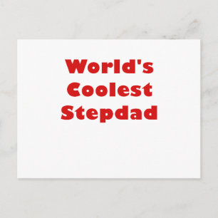 Worlds Coolest Stepdad Briefkaart