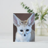 Worlds Cutest Fennec Fox Briefkaart (Staand voorkant)