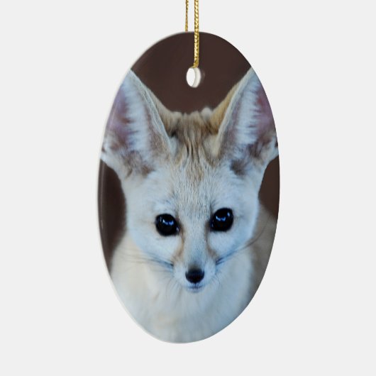 Worlds Cutest Fennec Fox Keramisch Ornament (Rechts)