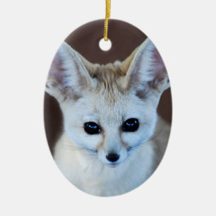 Worlds Cutest Fennec Fox Keramisch Ornament