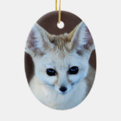 Worlds Cutest Fennec Fox Keramisch Ornament (Achterkant)