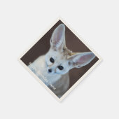 Worlds Cutest Fennec Fox Servetten (Hoek)