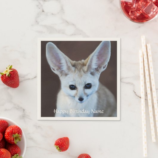 Worlds Cutest Fennec Fox Servetten (Insitu)
