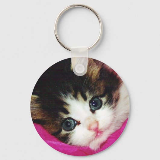 Worlds Cutest Kitten Sleutelhanger (Voorkant)
