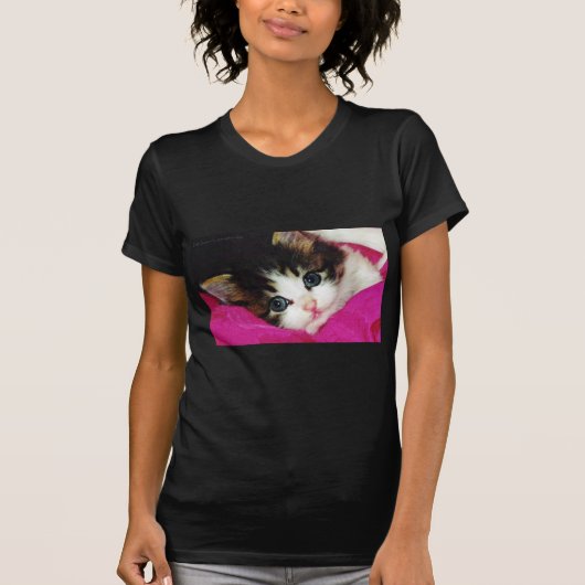 Worlds Cutest Kitten T-shirt (Voorkant)