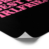 World's Ex Girlfriend Funny Ex Gf Women Girls Brea Poster (Hoek)